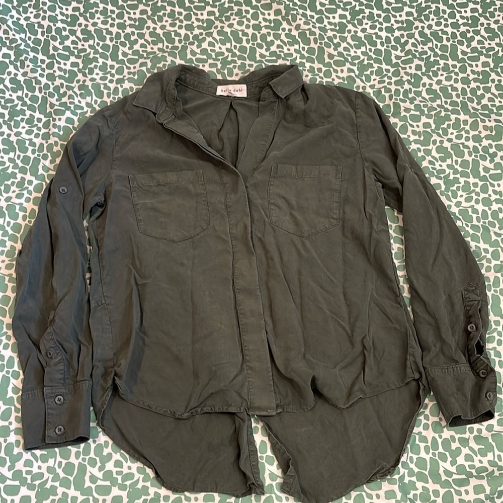 Anthropologie Bella Dahl Button Up Long Sleeve Shirt